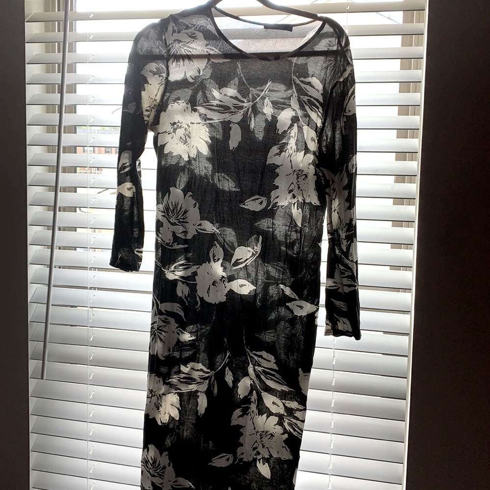 Long sleeve midi dress!!
